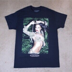 Aaliyah Classic Baby Girl Graphic Tee T-Shirt (Medium)-NEW W/OUT TAGS!